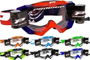 プロ グリップ 3200 ヴェノム MX オフロード ゴーグル (ロールオフ システム付き) Pro Grip 3200 Venom MX Offroad Goggles w/Roll-Off System 【並行輸入品】