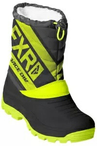 FXR オクタン 幼児 キッズ スノー ブーツ ブラック/ハイビズ/チャコール FXR Octane Toddler Kids Snow Boots Black/Hi-Vis/Charcoal 【並行輸入品】