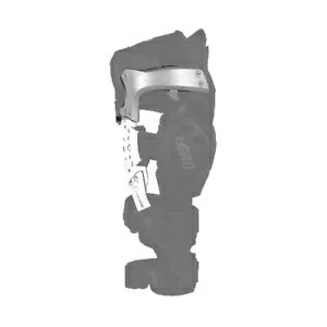リート右交換用CアームCフレームニーブレース シルバー Leatt Right Replacement C Arm C Frame Knee Brace Silver 【並行輸入品】