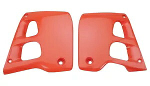 UFO オレンジレッド プラスチック ラジエーター シュラウド/カバー (HO02625121) UFO Orange Red Plastic Radiator Shrouds/Covers (HO02625121) 【並行輸入品】