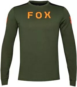 Fox Racing Ranger DR Aviation メンズ LS MTB マウンテン バイク ジャージ ダーク セージ Fox Racing Ranger DR Aviation Mens LS MTB Mountain Bike Jersey Dark Sage 【並行輸入品】