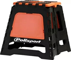 Polisport オレンジ/ブラック 折りたたみ自転車スタンド (8981500002) Polisport Orange/Black Folding Bike Stand (8981500002) 【並行輸入品】