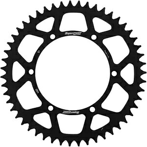 Supersprox ブラック アルミニウム リア スプロケット 51 歯 (RAL-460-51-BLK) Supersprox Black Aluminum Rear Sprocket 51 Tooth (RAL-460-51-BLK) 【並行輸入品】