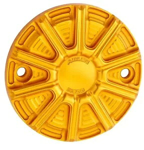 Arlen Ness 10 ゲージ ゴールド ビレット アルミニウム ポイント カバー (700-012) Arlen Ness 10-Gauge Gold Billet Aluminum Points Cover (700-012) 【並行輸入品】