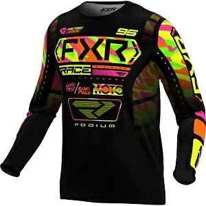 FXR ポディウム メンズ MX オフロード ジャージ シャーバート カモフラージュ FXR Podium Mens MX Offroad Jersey Sherbert Camo 【並行輸入品】