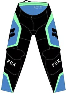 Fox Racing 180 Ballast Youth MX オフロード パンツ ブラック/ブルー Fox Racing 180 Ballast Youth MX Offroad Pants Black/Blue 【並行輸入品】
