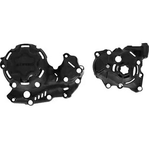 Acerbis X-Power ブラック クラッチ/イグニッション カバー キット (2981870001) Acerbis X-Power Black Clutch/Ignition Cover Kit (2981870001) 【並行輸入品】