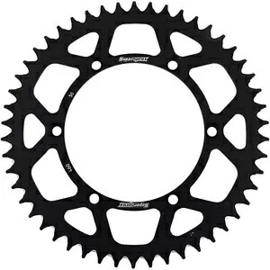 Supersprox ブラック アルミニウム リア スプロケット 50 歯 (RAL-460-50-BLK) Supersprox Black Aluminum Rear Sprocket 50 Tooth (RAL-460-50-BLK) 【並行輸入品】