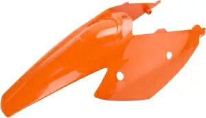 Acerbis オレンジ プラスチック リア フェンダー (サイド カウリング付き) (2071120237) Acerbis Orange Plastic Rear Fender w/Side Cowling (2071120237) 【並行輸入品】