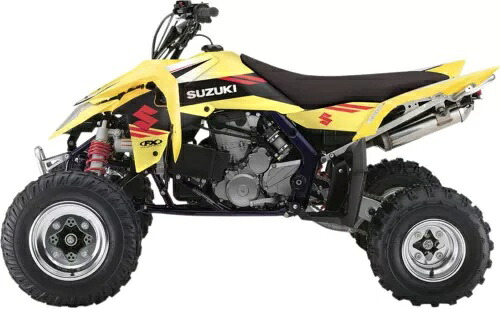 Factory Effex スズキ EVO シリーズ ATV グラフィックス キット (20-01470) Factory Effex Suzuki EVO Series ATV Graphics Kit (20-01470) 【並行輸入品】