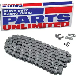 Parts Unlimited 520 O リング シリーズ ドライブ チェーン 102 リンク (1222-0226) Parts Unlimited 520 O-Ring Series Drive Chain 102 Links (1222-0226) 【並行輸入品】