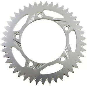 Vortex リア アルミ スプロケット シルバー 43 歯 (527-43) Vortex Rear Aluminum Sprocket Silver 43 Tooth (527-43) 【並行輸入品】