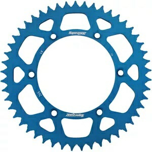 Supersprox ブルー アルミ リア スプロケット 49 歯 (RAL-245-49-BLU) Supersprox Blue Aluminum Rear Sprocket 49 Tooth (RAL-245-49-BLU) 【並行輸入品】