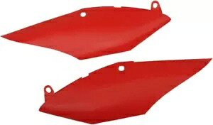 Cycra レッドサイドナンバーパネル (1CYC-2898-32) Cycra Red Side Number Panels (1CYC-2898-32) 【並行輸入品】