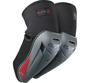 EVS オプション エア アダルト エルボー ガード ブラック EVS Option Air Adult Elbow Guard Black 【並行輸入品】