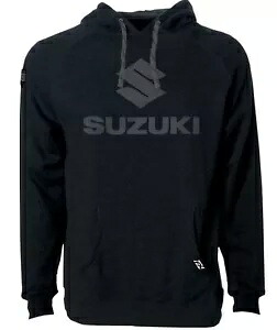Factory Effex スズキ メンズ プルオーバー フーディ ブラック Factory Effex Suzuki Mens Pullover Hoody Black 【並行輸入品】