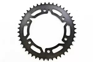 ボルテックス スチール リア スプロケット サテン ブラック 43 歯 (252S-43) Vortex Steel Rear Sprocket Satin Black 43 Tooth (252S-43) 【並行輸入品】