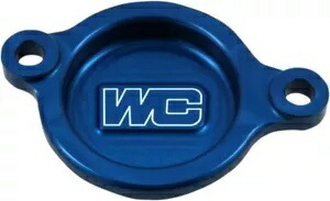 Works Connection ブルー アルミ オイル フィルター カバー '18-'24 CRF250 (27-001) Works Connection Blue Aluminum Oil Filter Cover for '18-'24 CRF250 (27-001) 【並行輸入品】