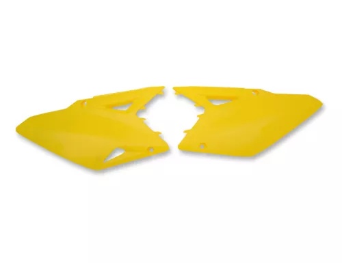 Cycra イエロー サイド ナンバー パネル (1CYC-2668-55) Cycra Yellow Side Number Panels (1CYC-2668-55) 【並行輸入品】