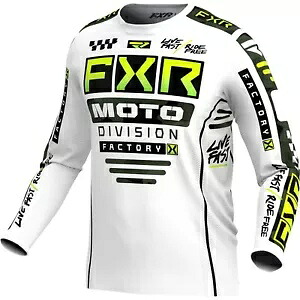 FXR ポディウム グラディエーター メンズ MX オフロード ジャージ ホワイト/カモ FXR Podium Gladiator Mens MX Offroad Jersey White/Camo 【並行輸入品】
