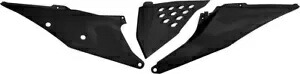 UFO ブラック ベント付きプラスチック サイド パネル (KT05004-001) UFO Black Vented Plastic Side Panels (KT05004-001) 【並行輸入品】