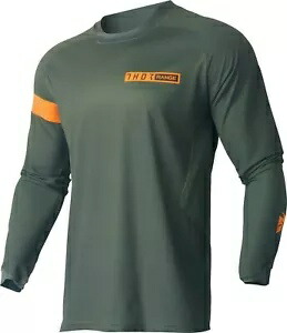 Thor Range メンズ MX オフロード ジャージ アーミー/オレンジ Thor Range Mens MX Offroad Jersey Army/Orange 【並行輸入品】