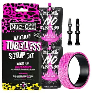 Muc-Off Ultimate チューブレス セットアップ キット DH/トレイル/エンデューロ (20086) Muc-Off Ultimate Tubeless Setup Kit DH/Trail/Enduro (20086) 【並行輸入品】