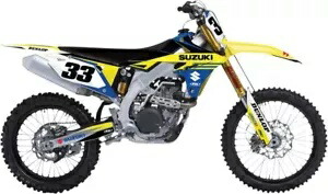Factory Effex スズキ EVO 19 シリーズ シュラウド グラフィック キット (25-01430) Factory Effex Suzuki EVO 19 Series Shroud Graphics Kit (25-01430) 【並行輸入品】