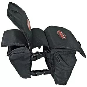 Snobunje スノーモービル ブラック ハンドルバー ストレージ バッグ (1035) Snobunje Snowmobile Black Handlebar Storage Bag (1035) 【並行輸入品】