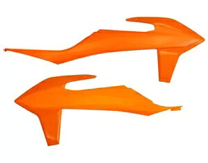UFO オレンジ プラスチック ラジエター シュラウド/カバー (KT04092127) UFO Oange Plastic Radiator Shrouds/Covers (KT04092127) 【並行輸入品】