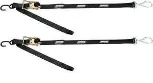 Moose Racing スイベル カラビナ タイダウン ラチェット (3920-0339) Moose Racing Swivel Carabiner Tie Downs Ratchet (3920-0339) 【並行輸入品】