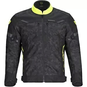 Cortech Aero-Tec メンズ テキスタイル オートバイ ジャケット カモフラージュ/ハイビズ Cortech Aero-Tec Mens Textile Motorcycle Jacket Camo/Hi-Viz 【並行輸入品】