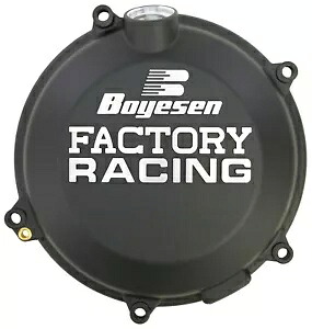 Boyesen ブラックファクトリークラッチカバー (CC-45AB) Boyesen Black Factory Clutch Cover (CC-45AB) 【並行輸入品】