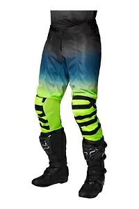 Fox Racing Airlines Reepz メンズ MX オフロード パンツ ブラック/イエロー Fox Racing Airline Reepz Mens MX Offroad Pants Black/Yellow 【並行輸入品】