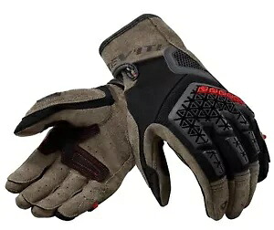 Rev'It マングローブ メンズ テキスタイル オートバイ グローブ サンド/ブラック Rev'It Mangrove Mens Textile Motorcycle Gloves Sand/Black 【並行輸入品】