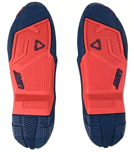 Leatt 4.5/5.5 ブーツ ソール ブルー/レッド Leatt 4.5/5.5 Boot Soles Blue/Red 【並行輸入品】