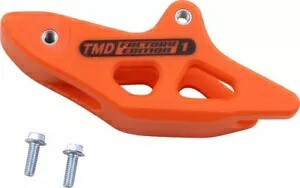 TM Designworks Factory Edition ミニバイク リア オレンジ チェーン ガイド (RCG-KT70-OR) TM Designworks Factory Edition Minibike Rear Orange Chain Guide (RCG-KT70-OR) 【並行輸入品】