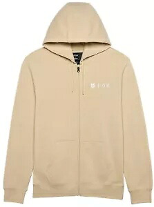 Fox Racing Absolute メンズ ジップ アップ フーディ クリーム Fox Racing Absolute Mens Zip Up Hoody Cream 【並行輸入品】