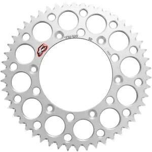 Renthal 超軽量アルミ リア スプロケット シルバー 50 歯 (123U-520-50GYSI) Renthal Ultralight Aluminum Rear Sprocket Silver 50 Tooth (123U-520-50GYSI) 【並行輸入品】