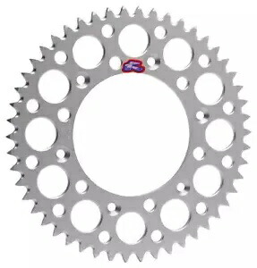 Renthal 超軽量アルミ リア スプロケット シルバー 50 歯 (154U-520-50GRSI) Renthal Ultralight Aluminum Rear Sprocket Silver 50 Tooth (154U-520-50GRSI) 【並行輸入品】