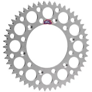 Renthal 超軽量アルミ リア スプロケット シルバー 45 歯 (112U-520-45GESI) Renthal Ultralight Aluminum Rear Sprocket Silver 45 Tooth (112U-520-45GESI) 【並行輸入品】