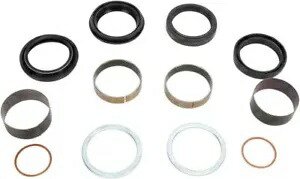 Pivot Works フロントフォークシール、ワイパー、ブッシュリビルドキット (PWFFK-Y01-421) Pivot Works Front Fork Seal, Wiper & Bushing Rebuild Kit (PWFFK-Y01-421) 【並行輸入品】