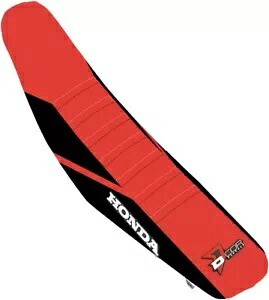 D'Cor Visuals '19 Geico Honda リブシートカバー (30-10-475) D'Cor Visuals '19 Geico Honda Ribbed Seat Cover (30-10-475) 【並行輸入品】