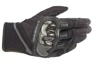 Alpinestars クロム メンズ テキスタイル オートバイ グローブ ブラック/グレー Alpinestars Chrome Mens Textile Motorcycle Gloves Black/Gray 【並行輸入品】