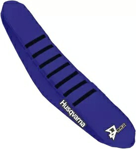 D'Cor Visuals Husqvarna ネイビー/ブラック リブ シート カバー (30-70-414) D'Cor Visuals Husqvarna Navy/Black Ribbed Seat Cover (30-70-414) 【並行輸入品】 41,470円