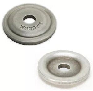 Woodys ラウンドディガー 5/16 インチ ナチュラル アルミニウム サポート プレート 96 パック (AWA-3775-B) Woodys Round Digger 5/16\
