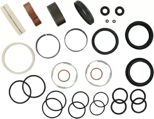 Pivot Works フロントフォークシール、ワイパー、ブッシュリビルドキット (PWFFK-Y07-400) Pivot Works Front Fork Seal, Wiper & Bushing Rebuild Kit (PWFFK-Y07-400) 【並行輸入品】