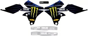 D'Cor Visuals '21 Monster Star Yamaha グラフィックス キット (10-50-501) D'Cor Visuals '21 Monster Star Yamaha Graphics Kit (10-50-501) 【並行輸入品】
