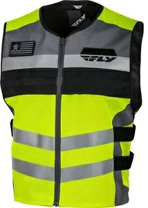 フライ レーシング ファストパス メンズ セーフティ ベスト Hi-Vi Fly Racing Fast-Pass Mens Safety Vest Hi-Vis 【並行輸入品】