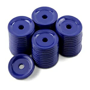 Woodys ラウンド グランド ディガー ブルー アルミニウム バッカー サポート プレート 48 個パック (ARG-3795-48) Woodys Round Grand Digger Blue Aluminum Backer Support Plates 48pk (ARG-3795-48) 【並行輸入品】